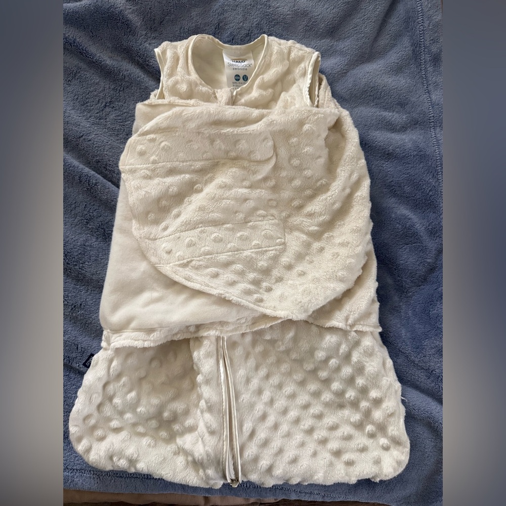 Halo Cream Swaddle SleepSack
